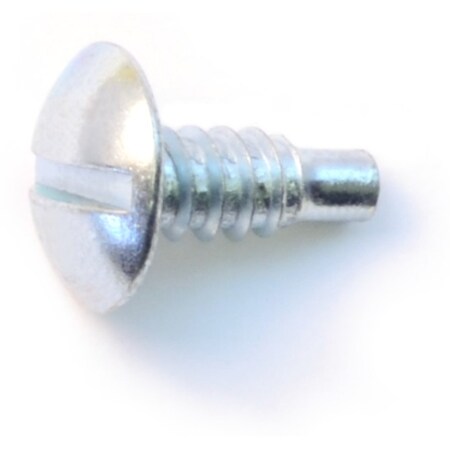 Midwest Fastener #14-20 x 5/8 in Slotted Truss Machine Screw, Plain Steel, 10 PK 31424